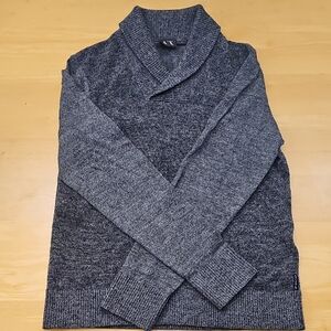 Armani Exchange Gray Cowl Neck/Turtleneck Sweater